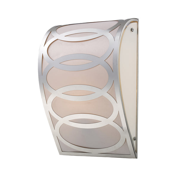 Anastasia 1-Light Sconce In Polished Nickel