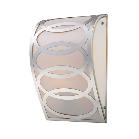 Anastasia 1-Light Sconce In Polished Nickel