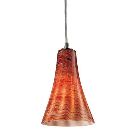 Cadence 1 Light - LED Offering Up To 300 Lumens (25 Watt Equivalent) With Full Range Dimming. Includes An Easily Replaceable LED Bulb (120V) Pendant In Satin Nickel - LED Offering Up To 300 Lumens (25 Watt Equivalent) With Full Range Dimming. Includes An