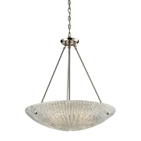 4- Light Pendant In Satin Nickel