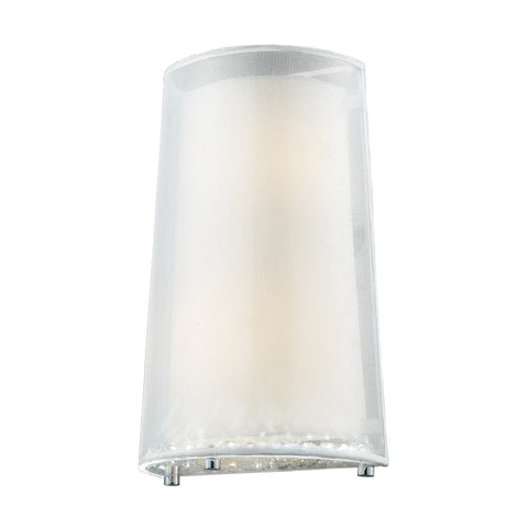 2- Light Wall Sconce In Polished Chrome