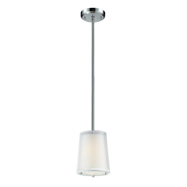 1- Light Pendant In Polished Chrome