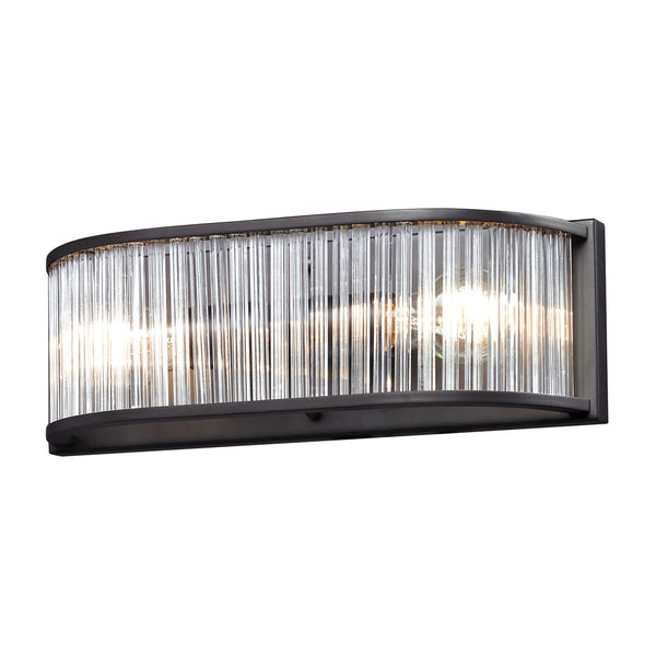 Braxton 2 Light Bath In Aged Bronze