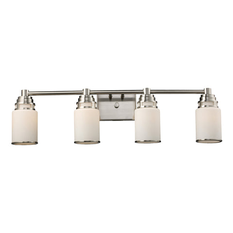 Bryant 4-Light Vanity In Satin Nickel