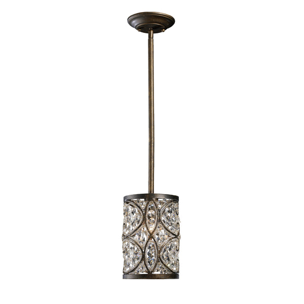 Amherst 1-Light Pendant In Antique Bronze