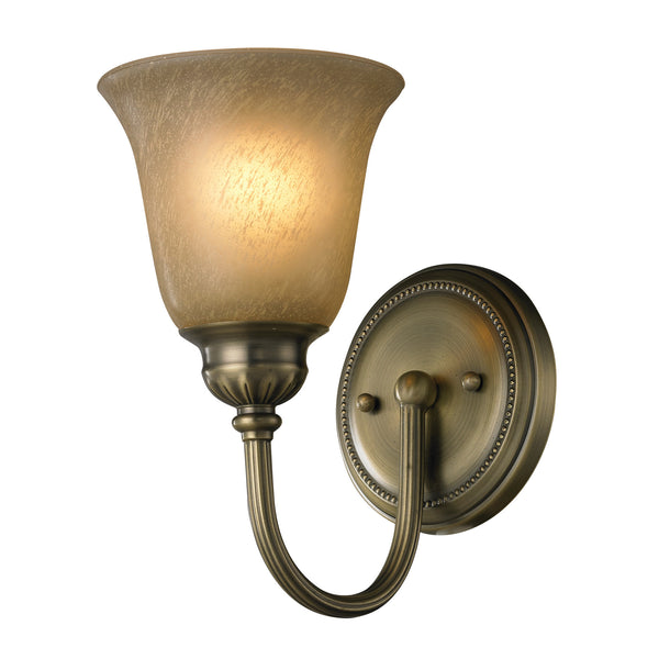 Ventura 1 Light Bath In Antique Brass