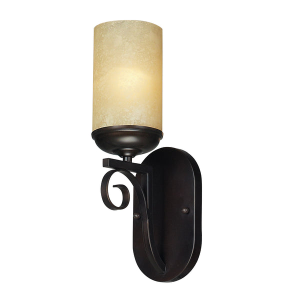 Avondale 1 Light Sconce In Aged Bronze