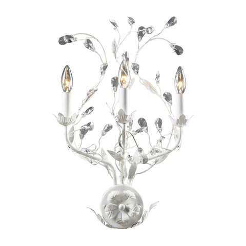 3- Light Wall Sconce In Antique White