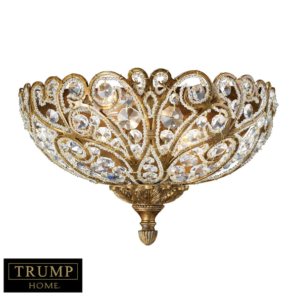 2 Light Pocket Sconce In A Spanish Bronze Finish