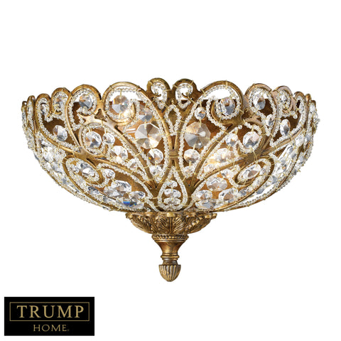 2 Light Pocket Sconce In A Spanish Bronze Finish