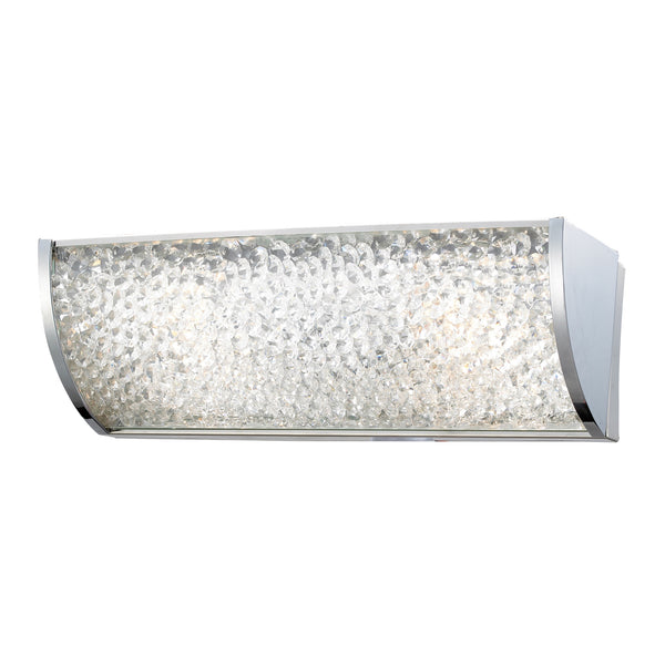 2- Light Bathbar In Polished Chrome