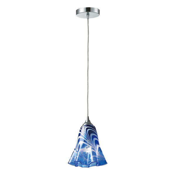 Vestido 1 Light Pendant In Polished Chrome