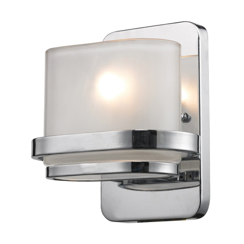 Bismark 1 Light Bath In Polished Chrome