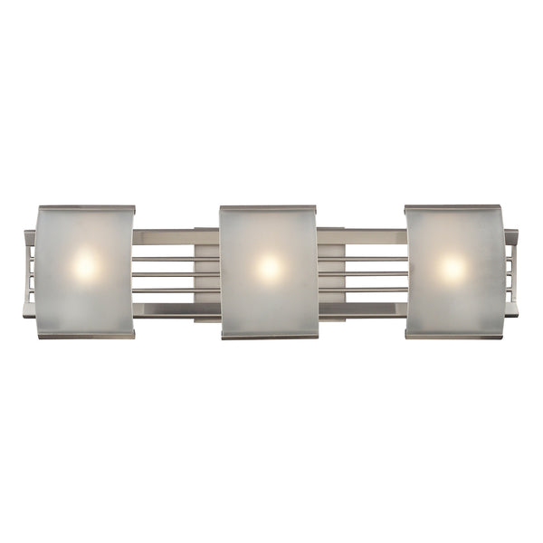 Winslow 3 Light Bath In Brushed Nickel