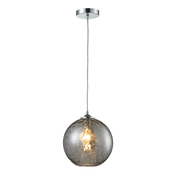 Watersphere 1 Light Pendant In Polished Chrome