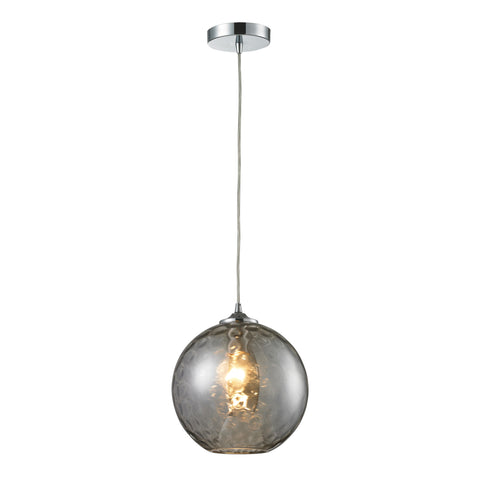 Watersphere 1 Light Pendant In Polished Chrome