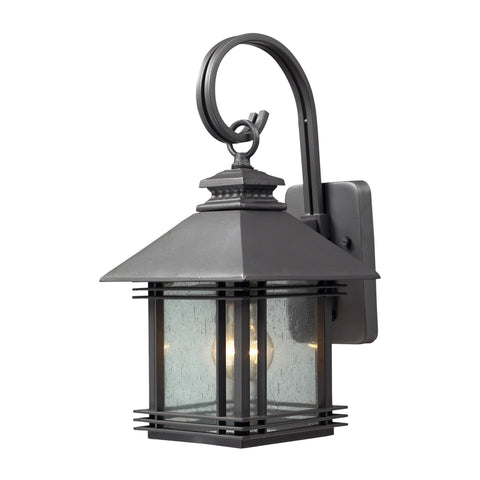 1- Light Outdoor Sconce In Graphite
