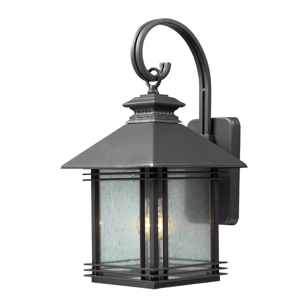 1- Light Outdoor Sconce In Graphite
