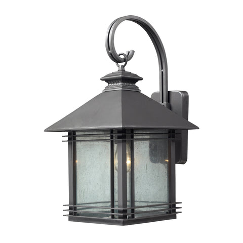 1- Light Outdoor Sconce In Graphite