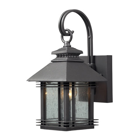 1- Light Outdoor Sconce In Graphite