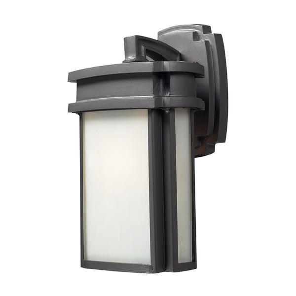 1- Light Outdoor Sconce In Graphite