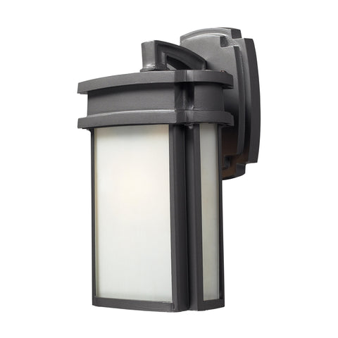 1- Light Outdoor Sconce In Graphite