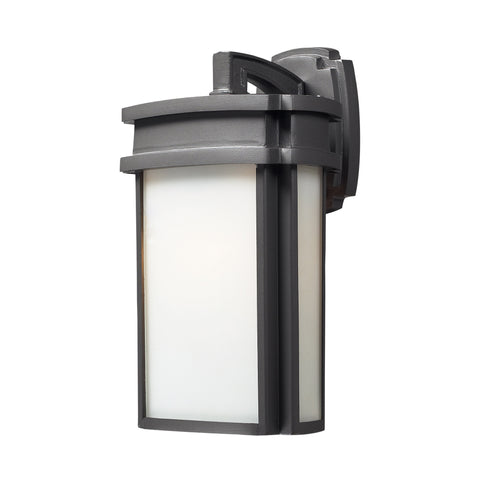 1- Light Outdoor Sconce In Graphite