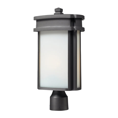 1- Light Outdoor Post Light In Graphite
