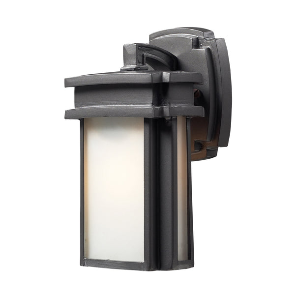 1- Light Outdoor Sconce In Graphite