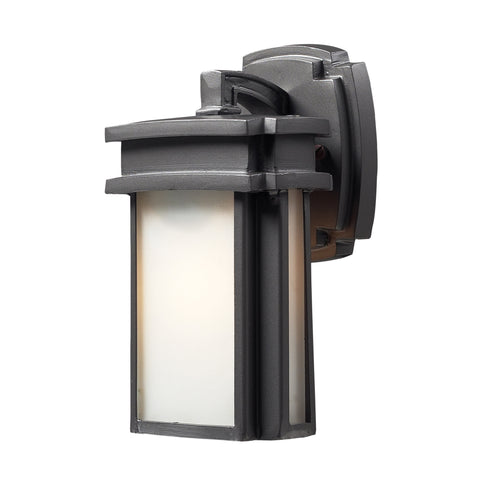 1- Light Outdoor Sconce In Graphite
