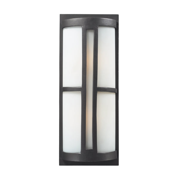 2- Light Outdoor Sconce In Graphite