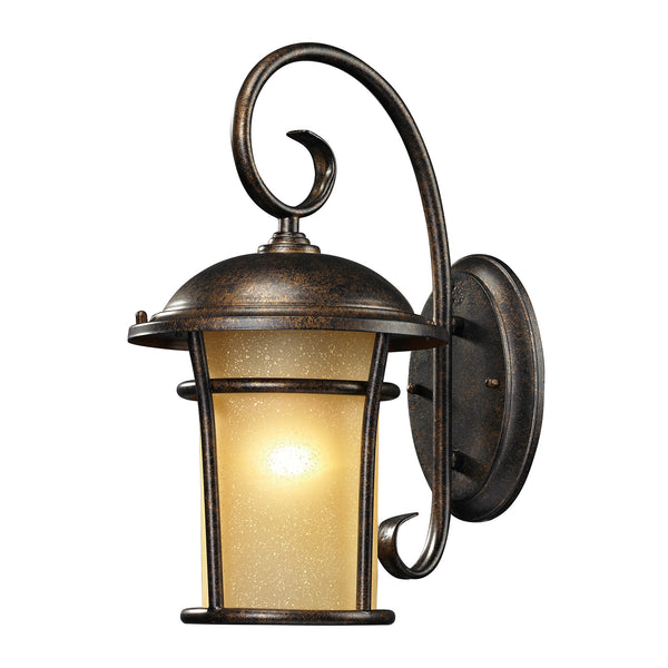 Bolla Vista 1 Light Outdoor Sconce In Regal Bronze