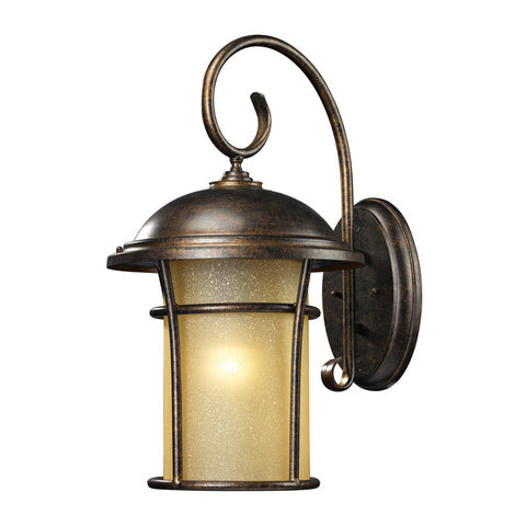 Bolla Vista 1 Light Outdoor Sconce In Regal Bronze