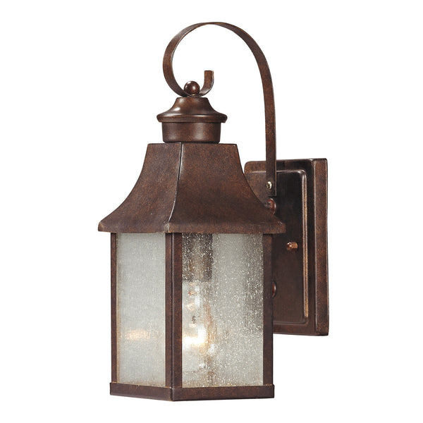 Town Square 1 Light Outdoor Sconce In Hazelnut Bronze