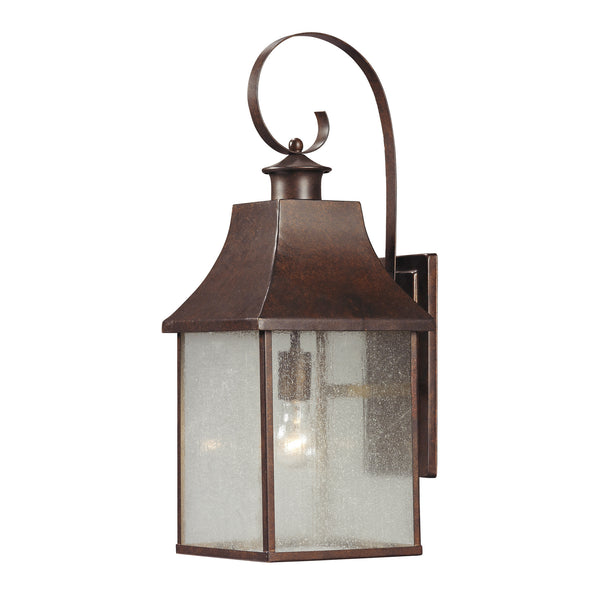 Town Square 1 Light Outdoor Sconce In Hazelnut Bronze