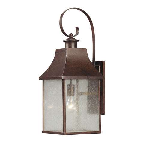 Town Square 1 Light Outdoor Sconce In Hazelnut Bronze