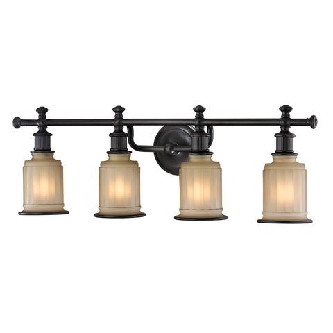 Acadia Collection 4 light bath in Oil Rubbed Bronze