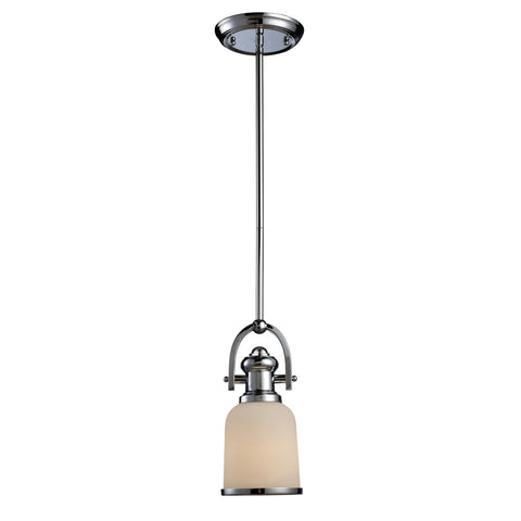 Brooksdale 1-Light Pendant In Polished Chrome