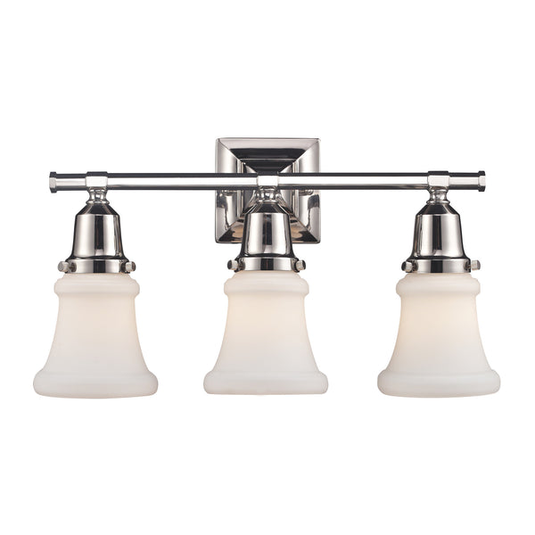 Barton Polished Nickel Vanity