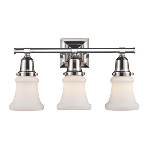 Barton Polished Nickel Vanity