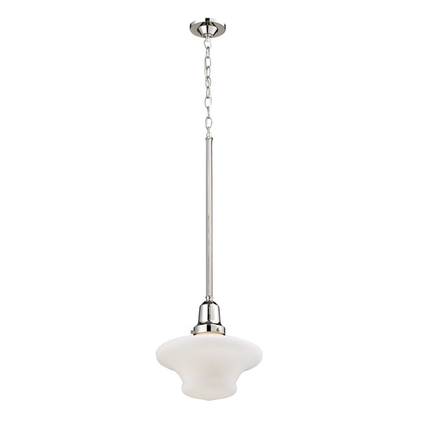 Barton Polished Nickel Pendant