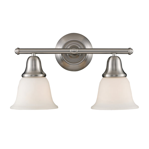 Berwick 2-Light Vanity In Brushed Nickel