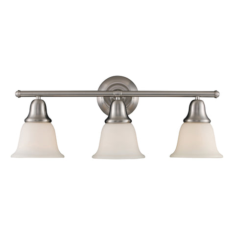 Berwick 3-Light Vanity In Brushed Nickel