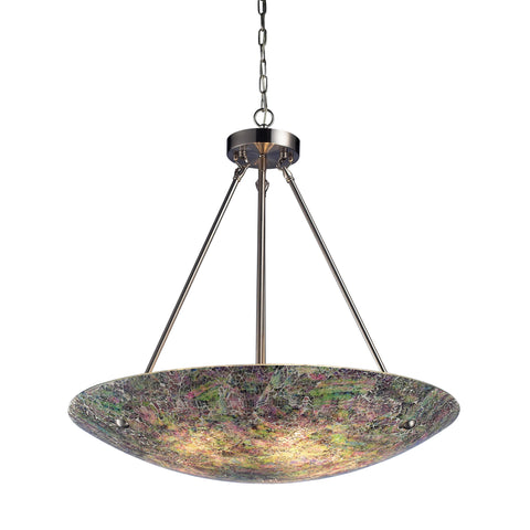 Avalon 5-Light Pendant In Satin Nickel