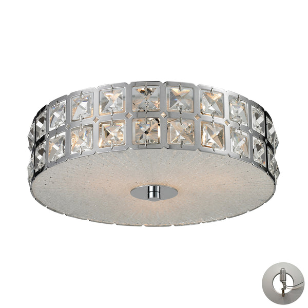 3Light Flush Mount Includes An Adapter Kit To Allow For Easy Conversion Of A Recessed Light To A Flushmount