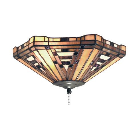 American Art 2-Light Fan Kit/Ceiling Mount In Classic Bronze