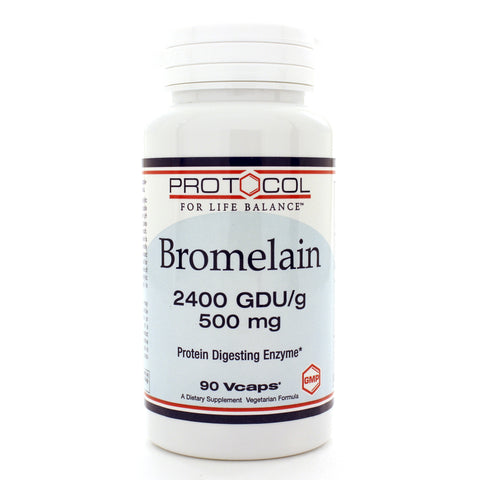 Bromelain 2400 GDU/g 500mg 90c