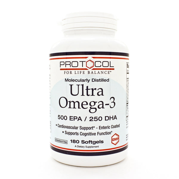 Ultra Omega-3 500EPAl250DHA 180sg