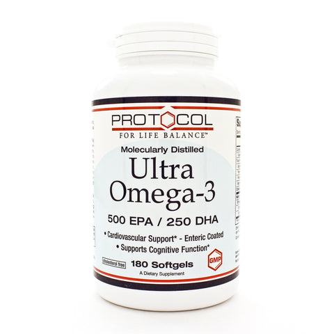 Ultra Omega-3 500EPAl250DHA 180sg