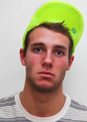 A Yellow Vollyball Hat